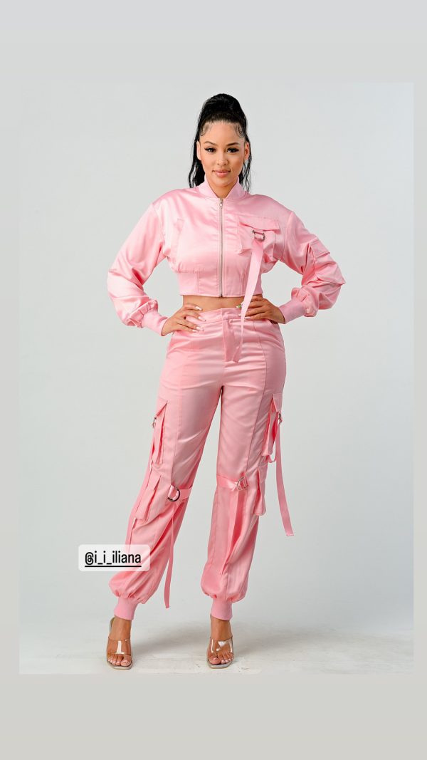 Set cargo rosa