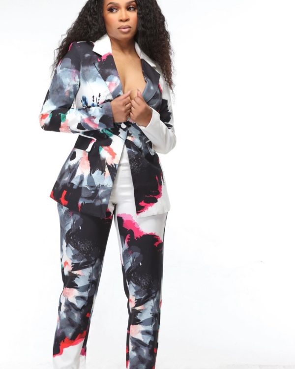Traje estampado - Imagen 4