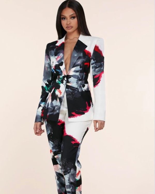 Traje estampado - Imagen 5